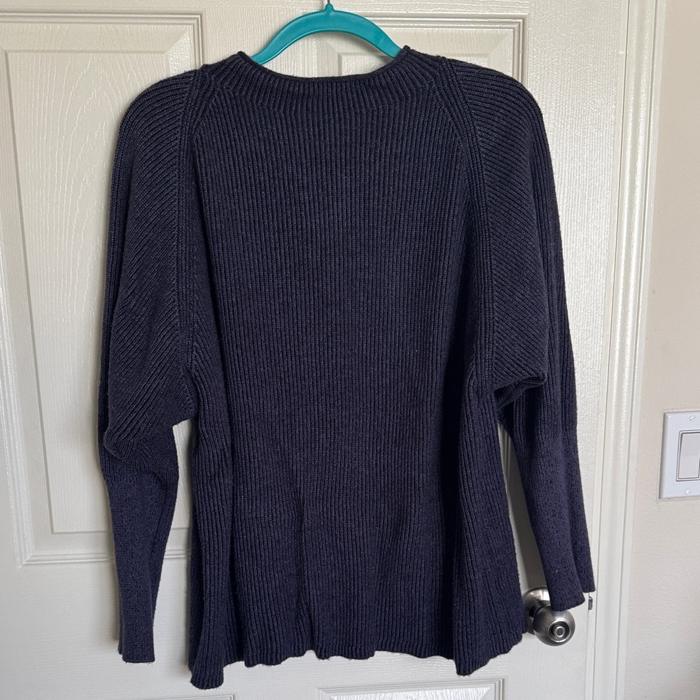 Maurices Deep Blue Ribbed Sweater. Size 2X.